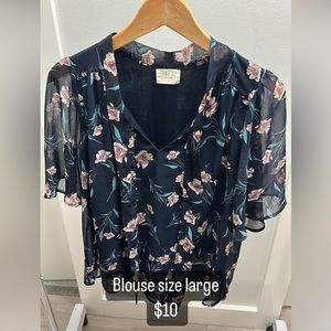 Size large blouse